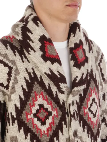Immagine di FORTELA | Cardigan Uomo Navajo in Lana Merino