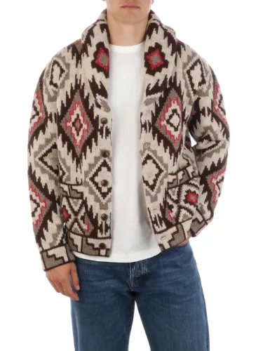 Immagine di FORTELA | Cardigan Uomo Navajo in Lana Merino