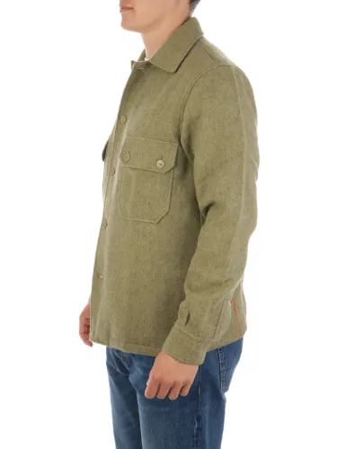 Picture of FORTELA | Men's Pepper Wool Overshirt
