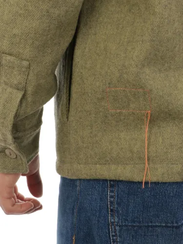 Picture of FORTELA | Men's Pepper Wool Overshirt