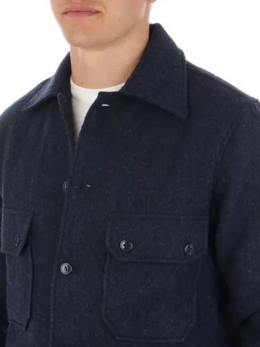 Picture of FORTELA | Men's Pepper Wool Overshirt