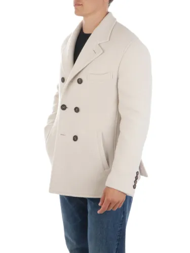 Picture of ELEVENTY | Men's Wool and Cashmere Peacoat