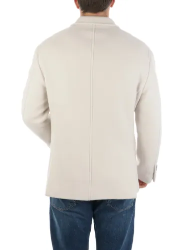 Picture of ELEVENTY | Men's Wool and Cashmere Peacoat