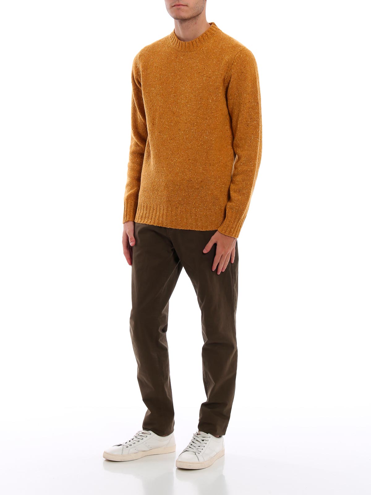 ASPESI Maglione Uomo in Lana Melange 01321 | M1835162 | Botta \u0026 B  Abbigliamento
