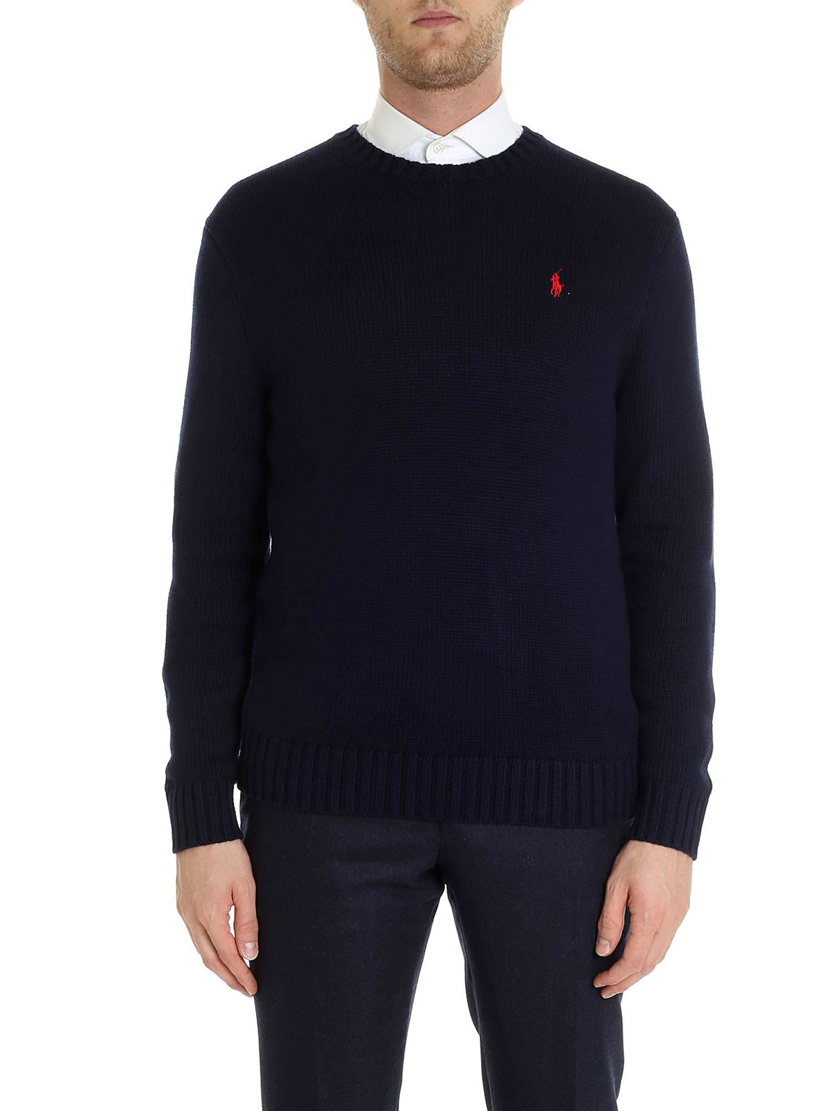 ralph lauren navy pullover