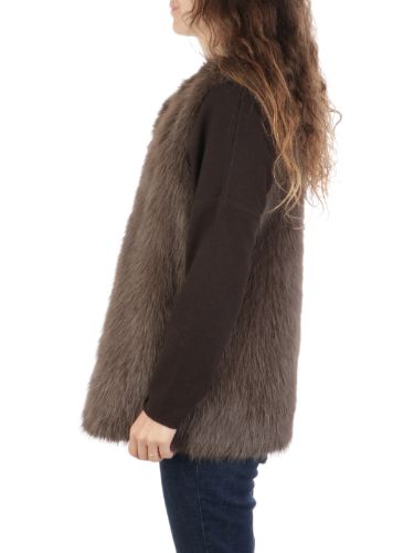 Immagine di BETTA CORRADI | Smanicato Reversibile Donna in Ecopelliccia