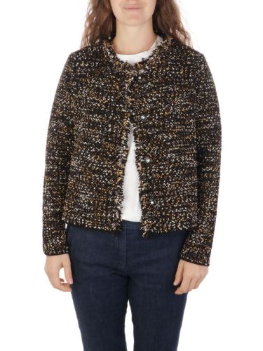 Immagine di KANGRA | Cardigan Corto Donna Punto Tramato