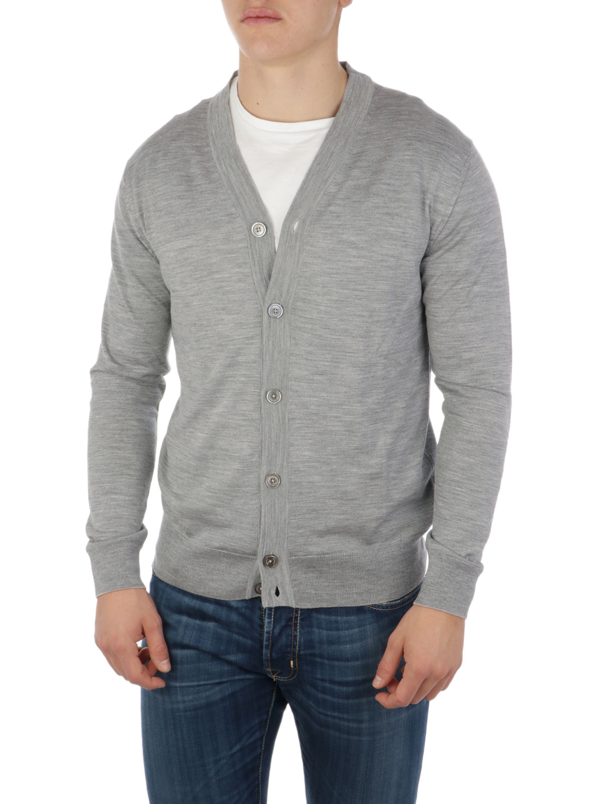 ELEVENTY | Men's Wool and Silk Cardigan,ELEVENTY | Men's Wool and Silk ...