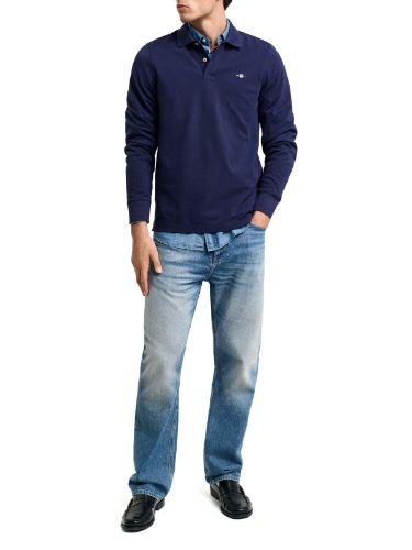 Picture of Gant | Reg Shield Ls Pique Rugger