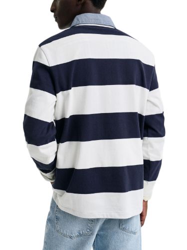 Picture of Gant | Reg Chambray Stripe Heavy Rugger