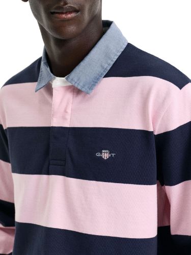 Picture of Gant | Reg Chambray Stripe Heavy Rugger