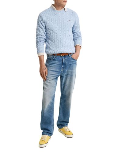 Picture of Gant | Cotton Cable C-Neck
