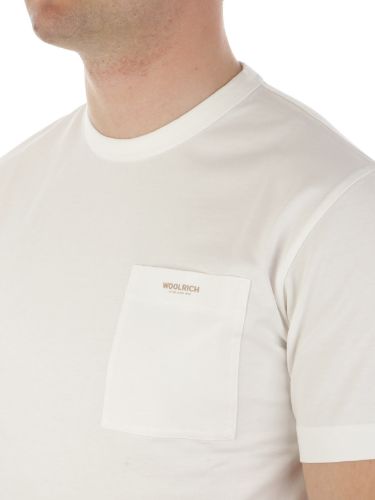 Picture of Woolrich | Logo Pocket Tshirt