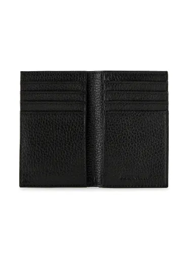 Picture of EMPORIO ARMANI | Men's Folding Leather Card Holder