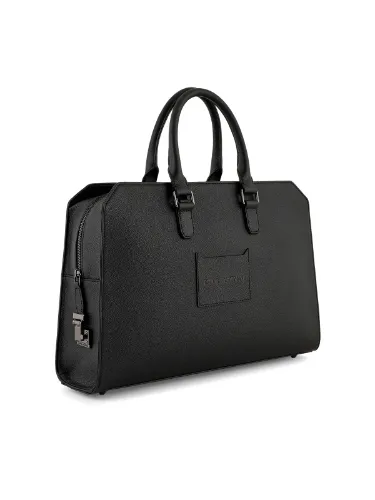 Picture of EMPORIO ARMANI | Men's Briefcase in Tumbled Leather