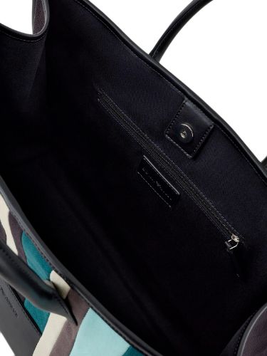 Immagine di EMPORIO ARMANI | Shopper in Canvas a Righe