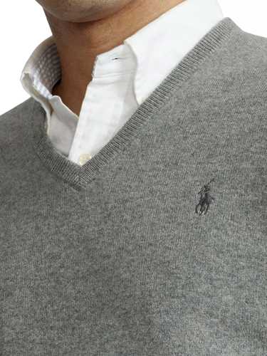 Immagine di POLO RALPH LAUREN | Maglia Uomo Scollo a V in Merino