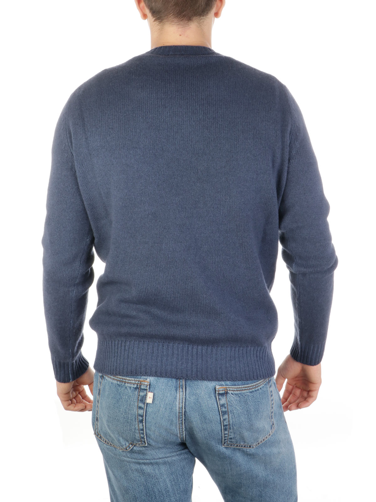 Picture of MALO | Men's Virgin Wool Crewneck Sweater