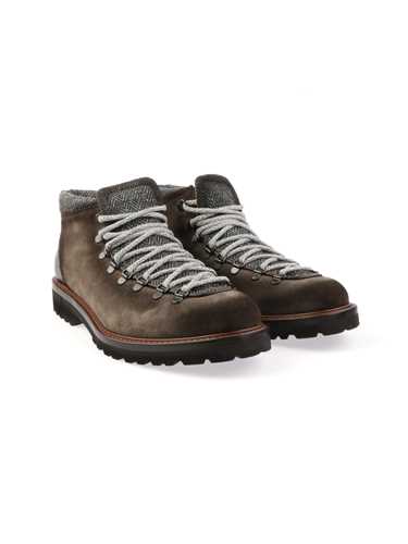 Picture of BOTTI | Men's Suede and Fabric Ankle Boots