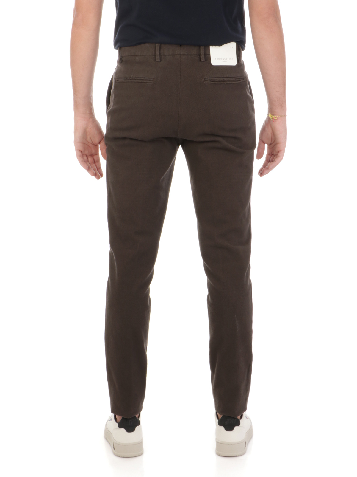 BROOKSFIELD Pantaloni Uomo Dean in Cotone Operato