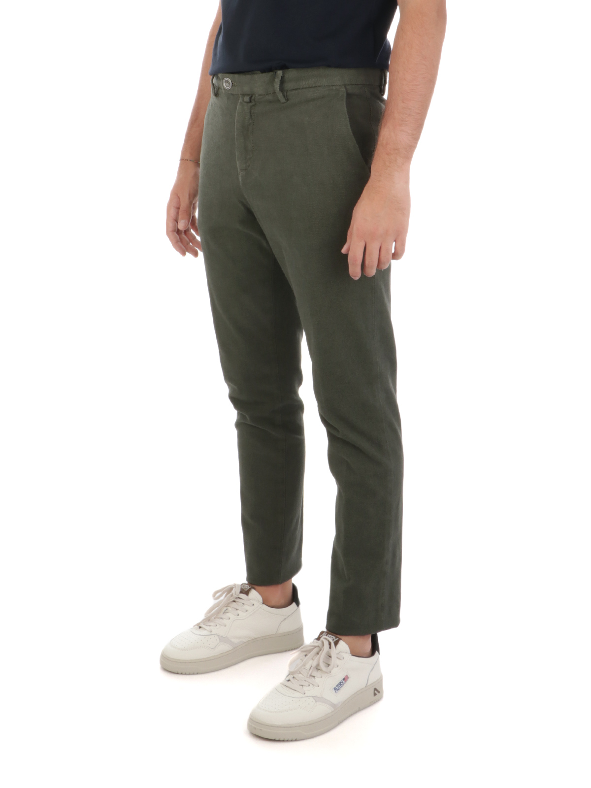 BROOKSFIELD Pantaloni Uomo Dean in Cotone Operato