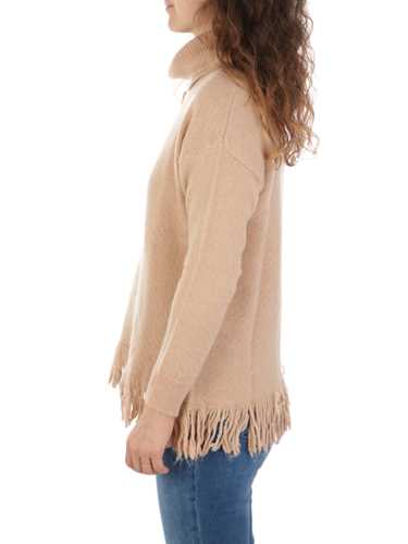 Picture of GIOROGA | Women's Herringbone Turtleneck Sweater