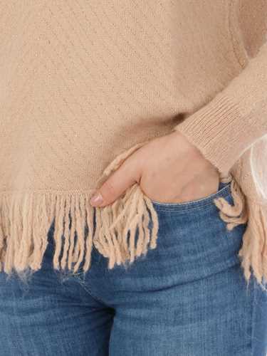 Picture of GIOROGA | Women's Herringbone Turtleneck Sweater