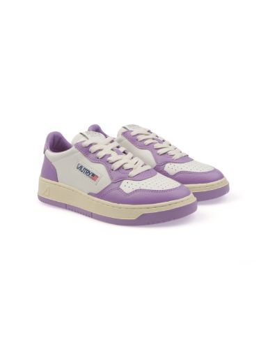 Picture of AUTRY | Medalist Low Women's Sneakers In Two-tone Leather