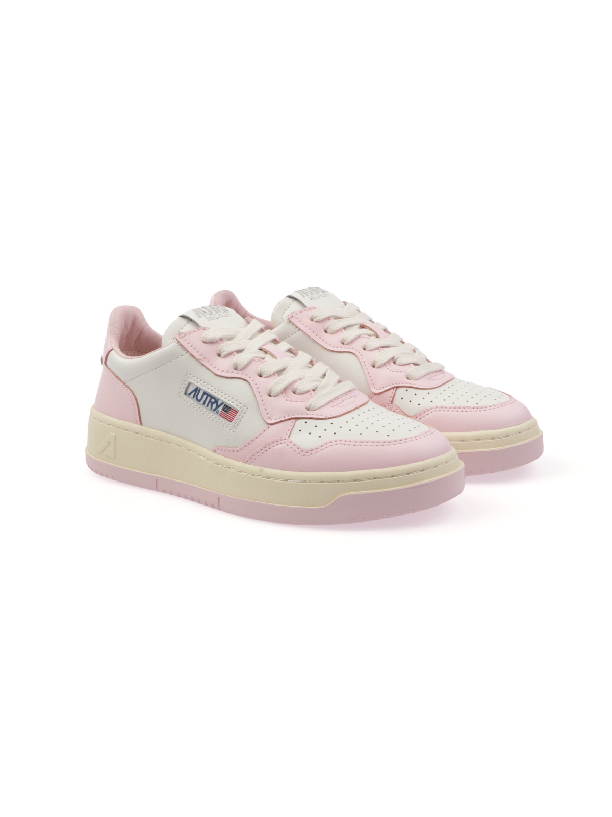 Picture of AUTRY | Medalist Low Women's Sneakers In Two-tone Leather