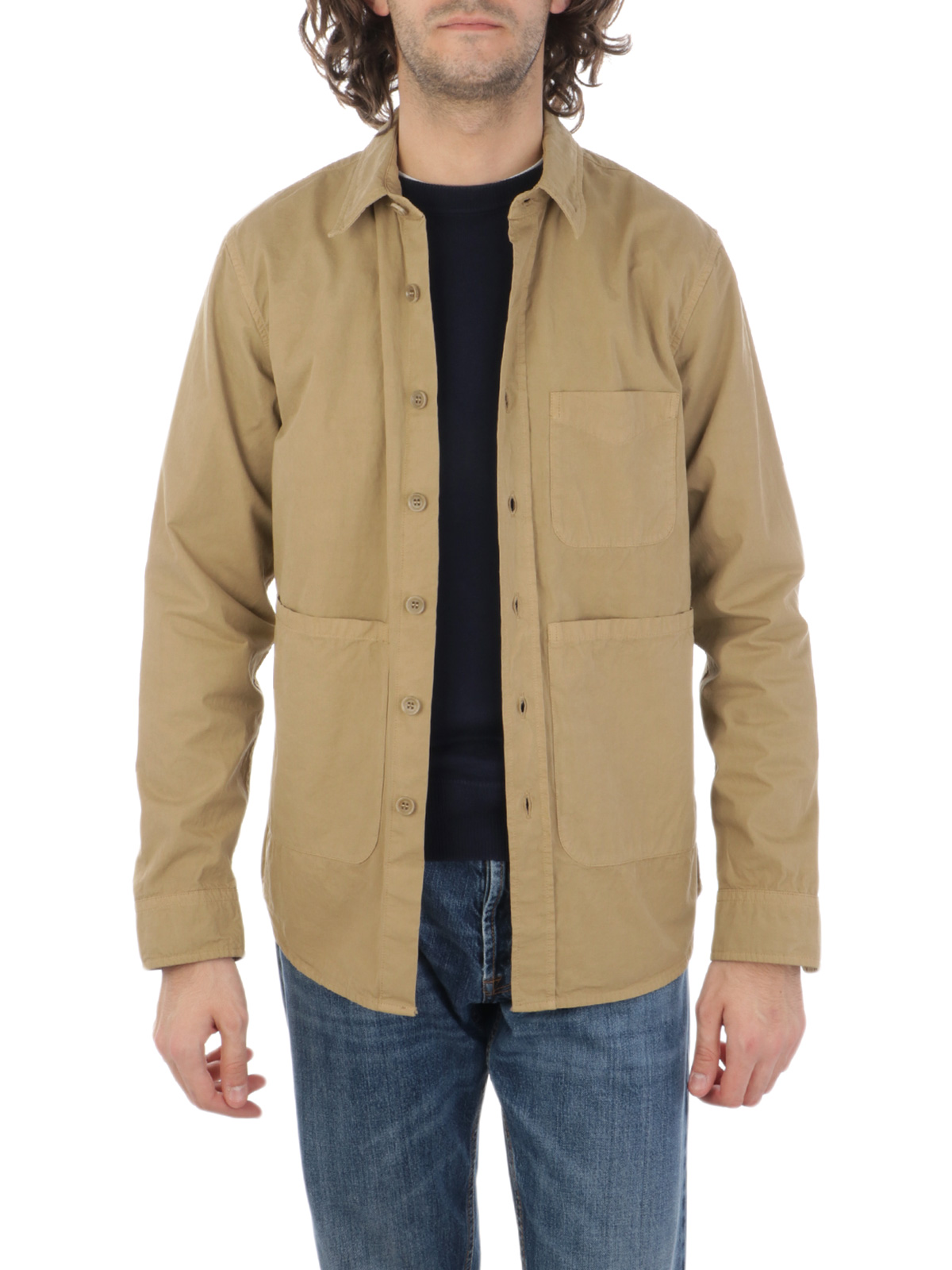 Picture of ASPESI | Men's Utility Shirt In Cotton