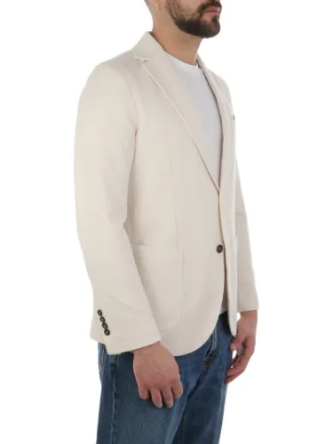 Picture of CIRCOLO 1901 | Men's Casual Slub Cotton Blazer