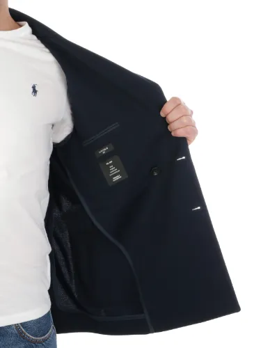 Picture of CIRCOLO 1901 | Men's Double-Breasted Cotton Piqué Blazer