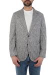 Picture of CIRCOLO 1901 | Men's Prince of Wales Cotton Piqué Blazer
