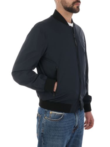 Picture of WOOLRICH | Men's Matte Stretch Bomber Jacket
