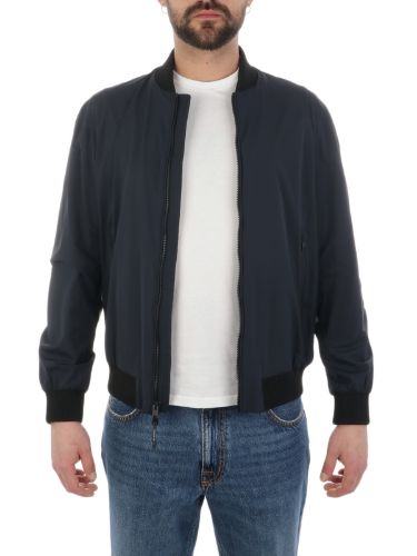 Picture of WOOLRICH | Men's Matte Stretch Bomber Jacket