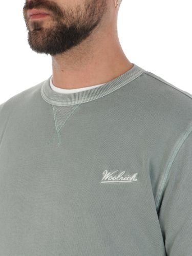 Immagine di WOOLRICH | Felpa Uomo in Cotone Tinto in Capo