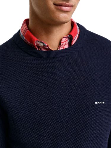 Picture of Gant | Cotton Pique C-Neck