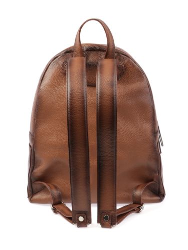 Picture of ALBERTO LUTI | Men's Aged Leather Backpack