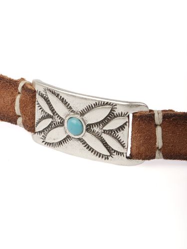 Picture of ALBERTO LUTI | Men's Apache Leather Bracelet
