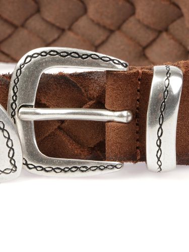 Immagine di ALBERTO LUTI | Cintura Uomo Treccia in Suede