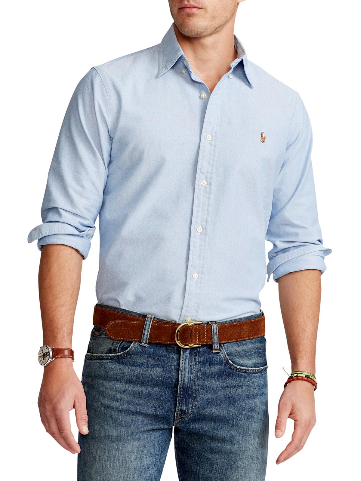 Picture of POLO RALPH LAUREN | Men's Custom Fit Oxford Shirt