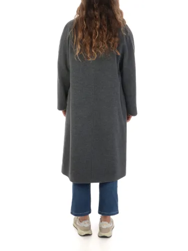 Picture of CINZIA ROCCA | Women's Wool and Cashmere Double-Breasted Coat