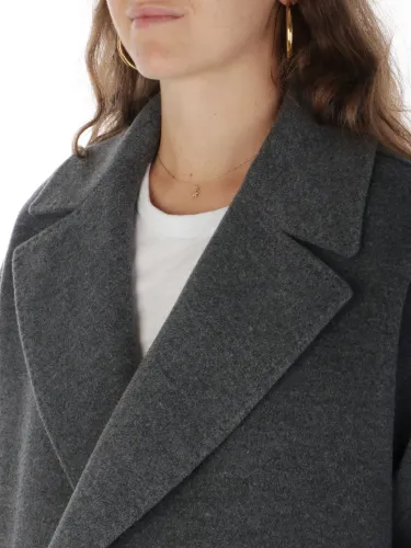 Picture of CINZIA ROCCA | Women's Wool and Cashmere Double-Breasted Coat