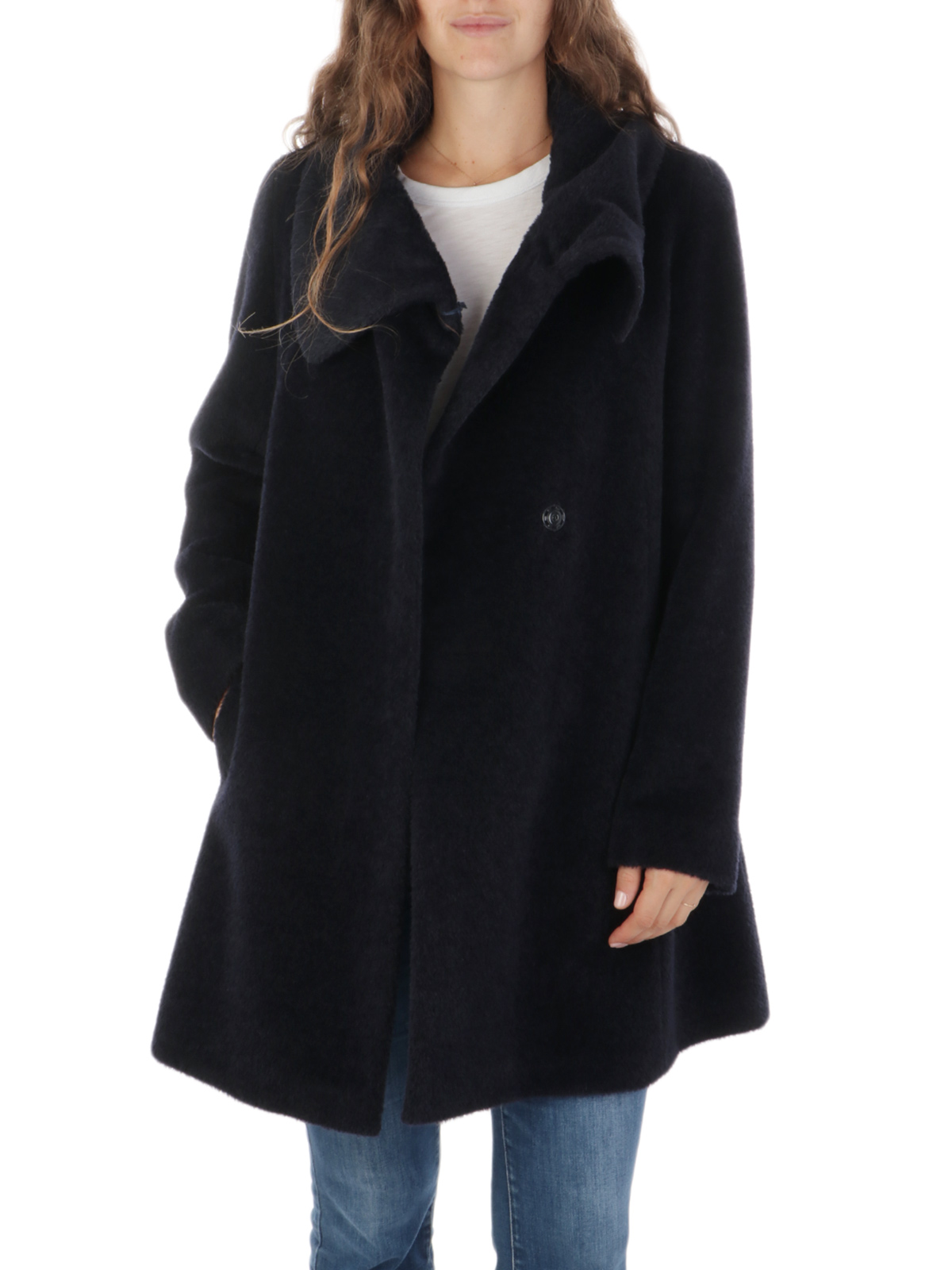 CINZIA ROCCA Women s Wool and Alpaca Short Coat