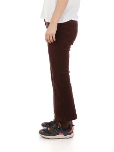Immagine di BRIGLIA 1949 | Pantaloni Donna Roller in Velluto
