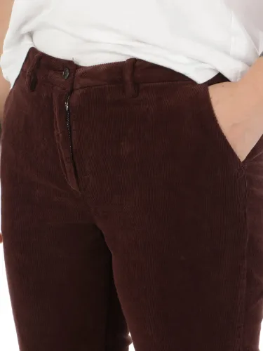 Immagine di BRIGLIA 1949 | Pantaloni Donna Roller in Velluto