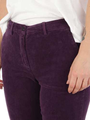 Immagine di BRIGLIA 1949 | Pantaloni Donna Roller in Velluto