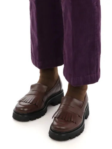 Picture of BRIGLIA 1949 | Women's Roller Velvet Trousers