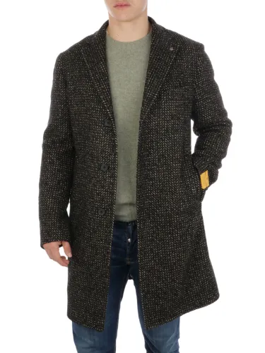 Picture of TAGLIATORE | Men's Harringbone Wool Coat