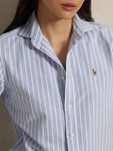 Picture of Polo Ralph Lauren | Slim Fit Striped Oxford Shirt